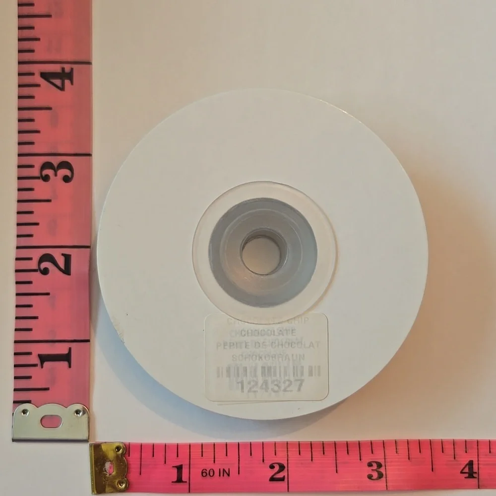NWT Stampin' Up! Retired Chocolate Chip Satin Ribbon 5/8